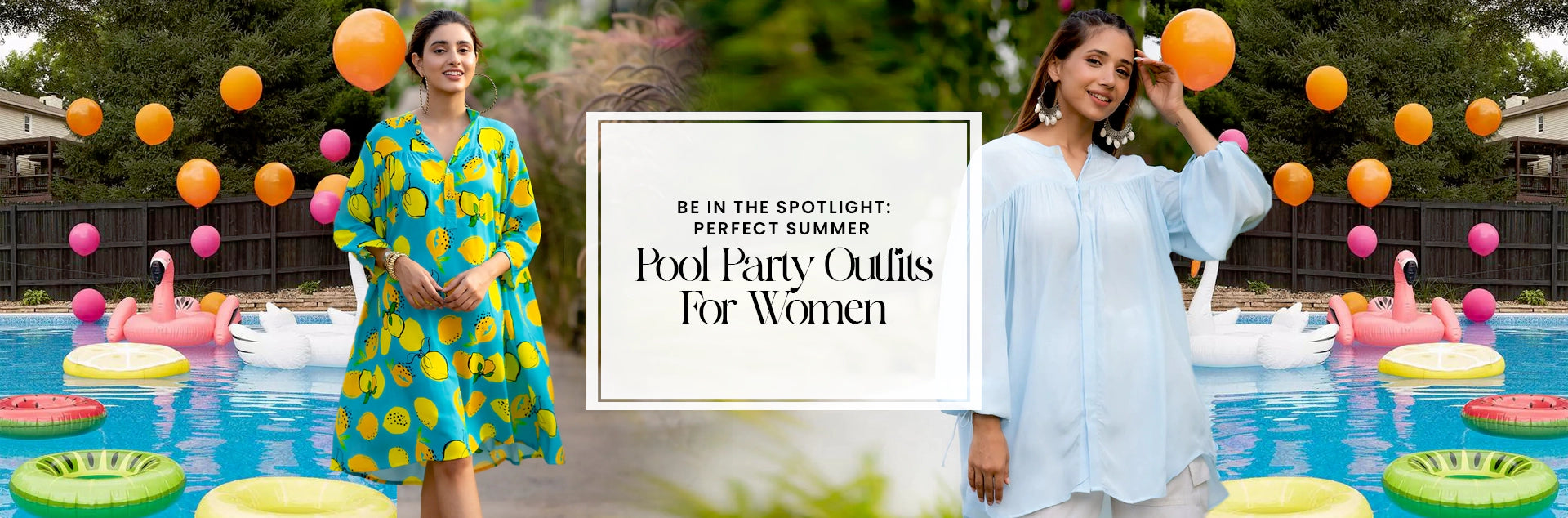 Dresses fashion for pool party