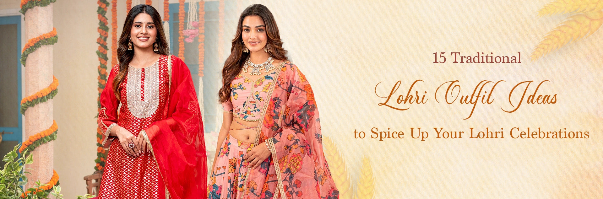 15 Traditional Lohri Outfit Ideas to Spice Up Lohri Celebration