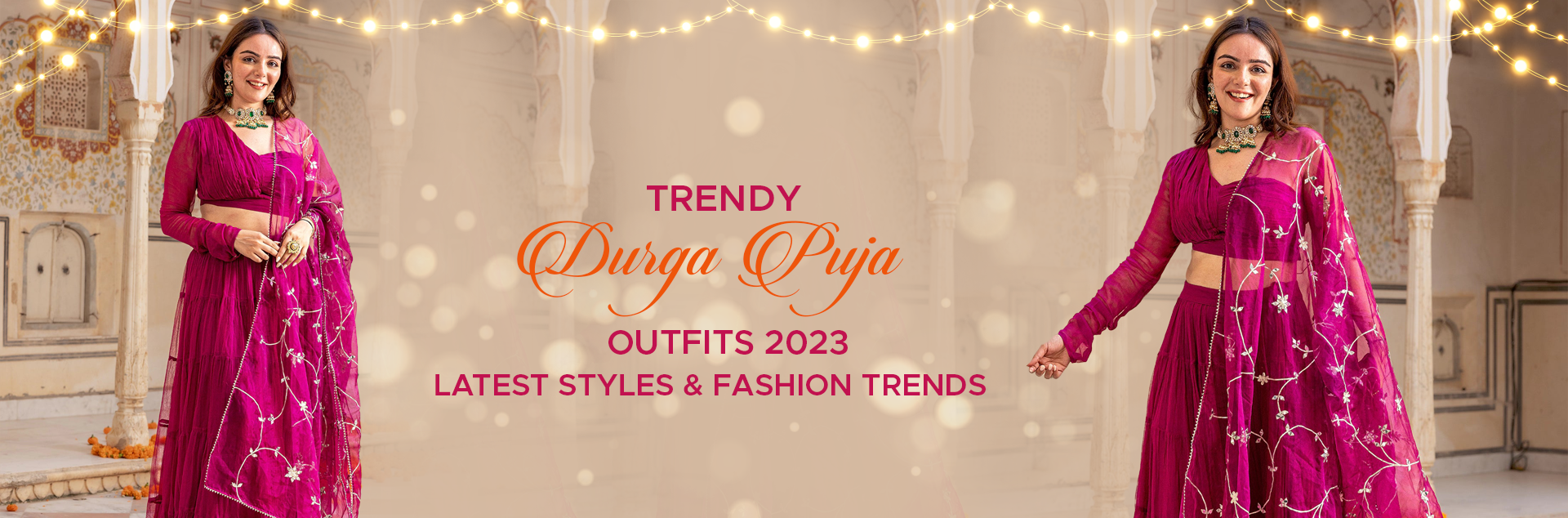 Best dress for durga puja online