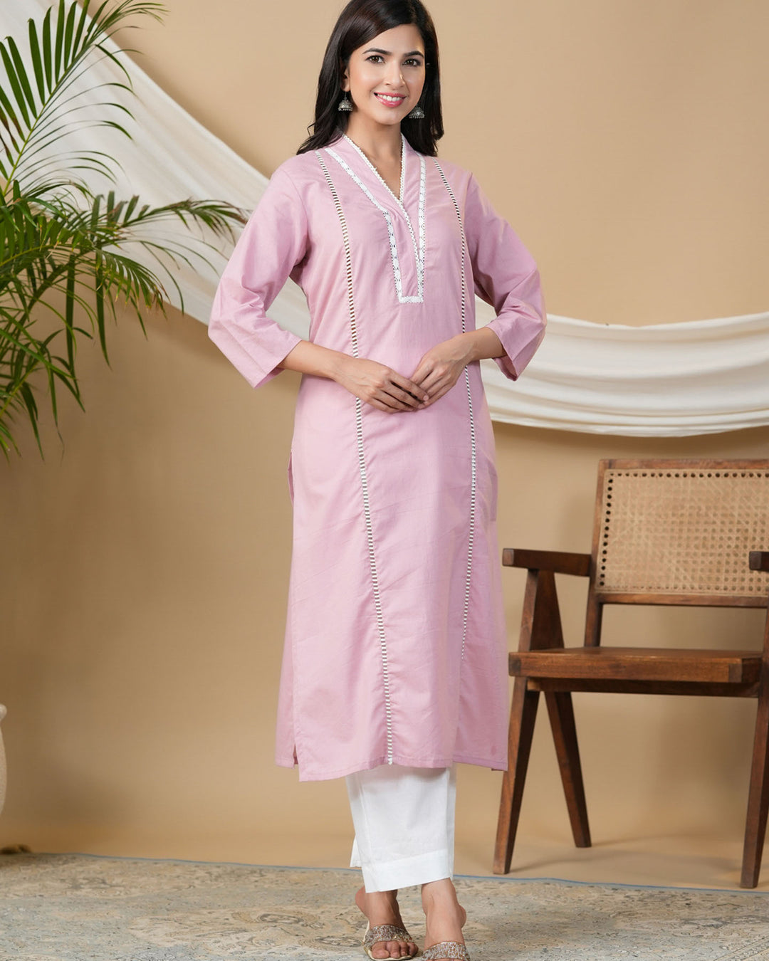 Pink Kurti