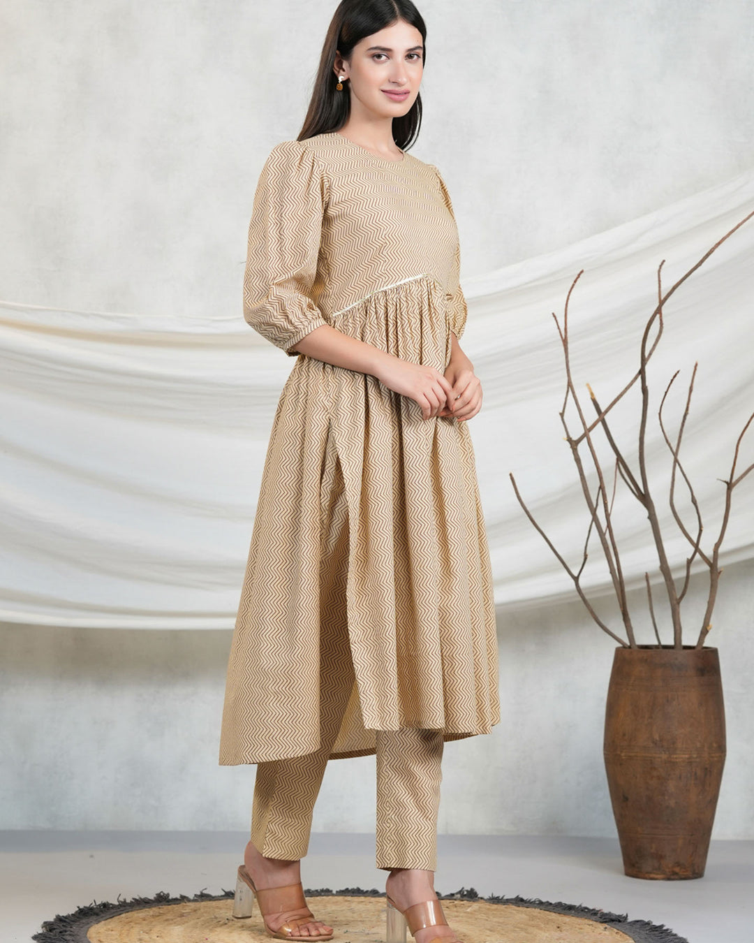 Ammy Block Kurta Set