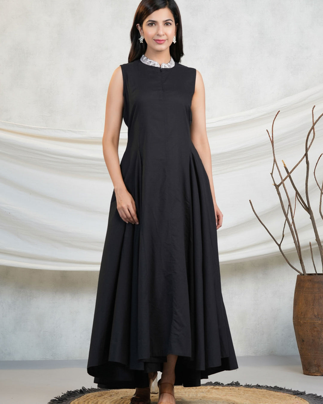 Zet Black Maxi Dress