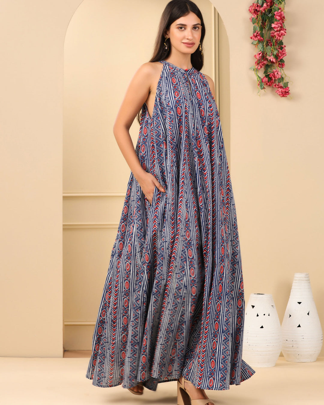 Navy Maxi Dress