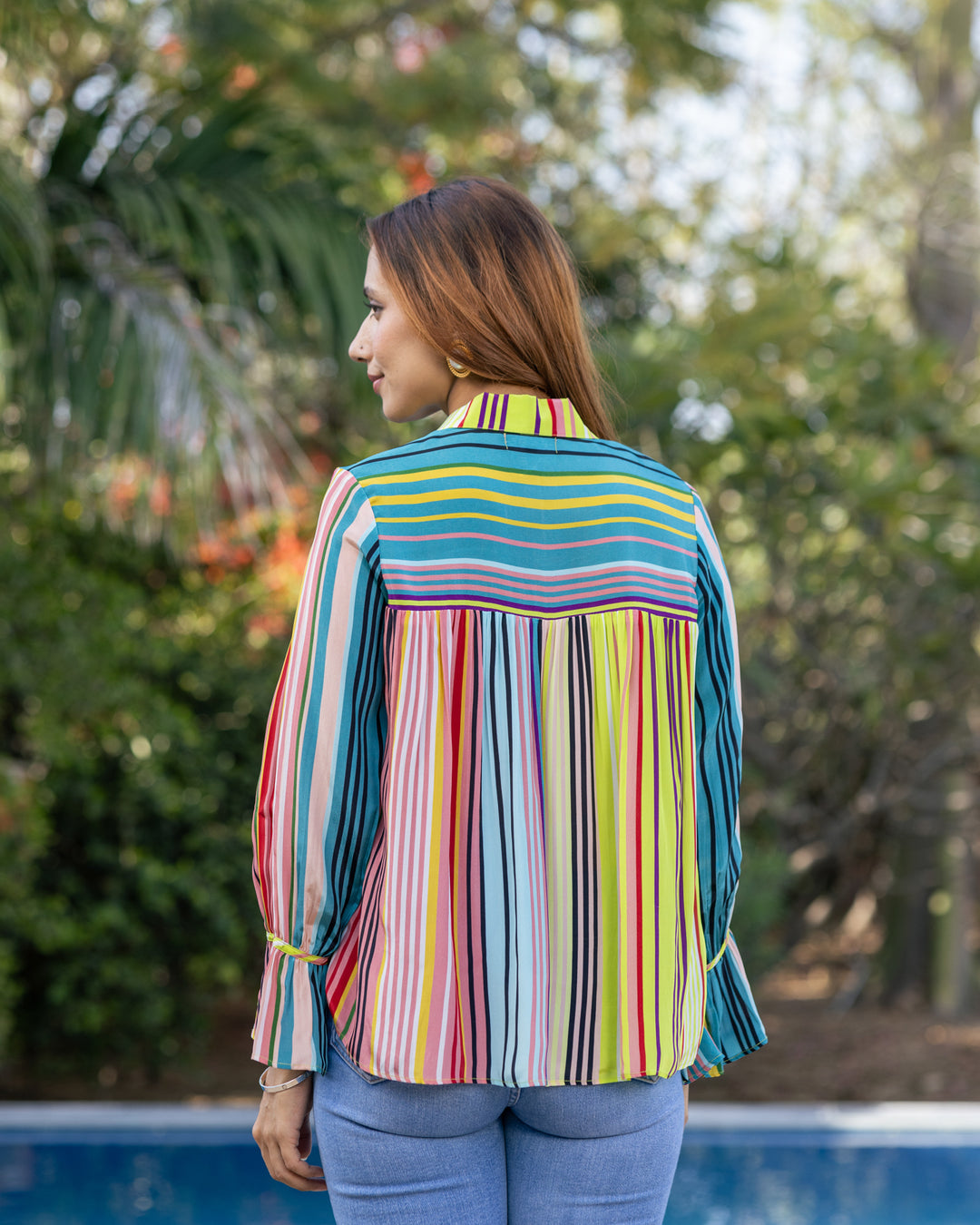 Multicolour Striped Top