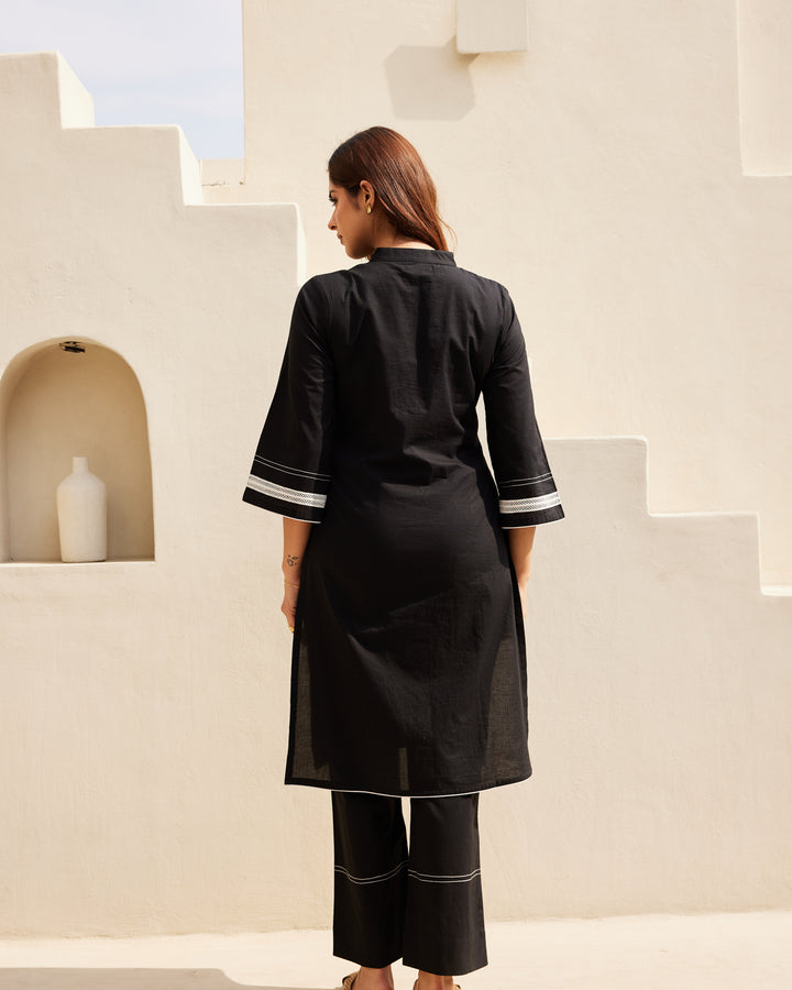 Timeless Black Kurta Set