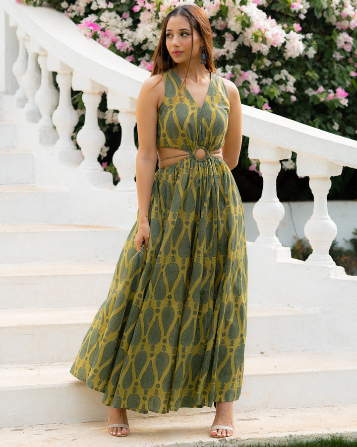 DebbacoPrintMaxiDress