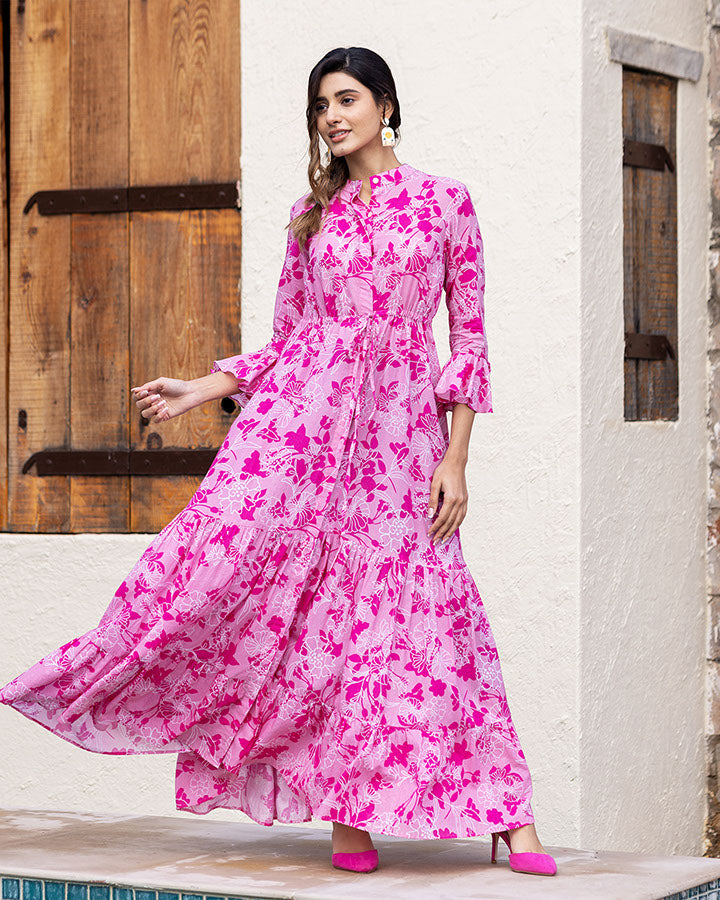 Sylvia Maxi Dress | Salwar Suit Set