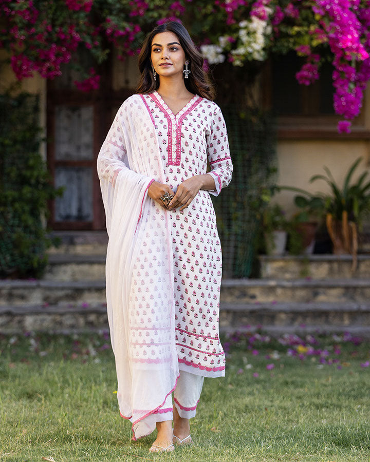 Muskan Muslin Suit Set