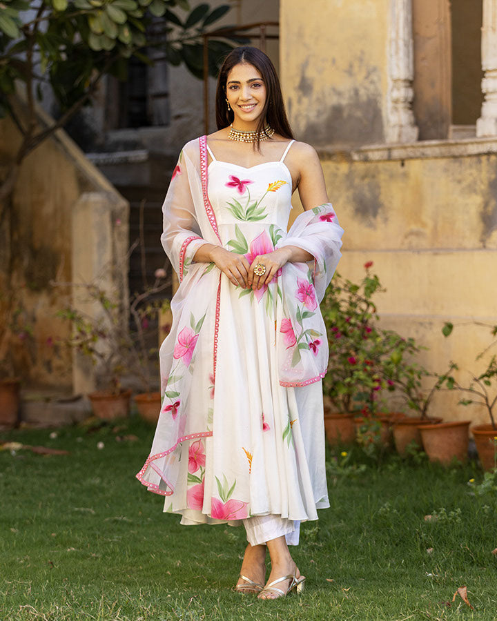 Nirvi Handpainted Suit Set