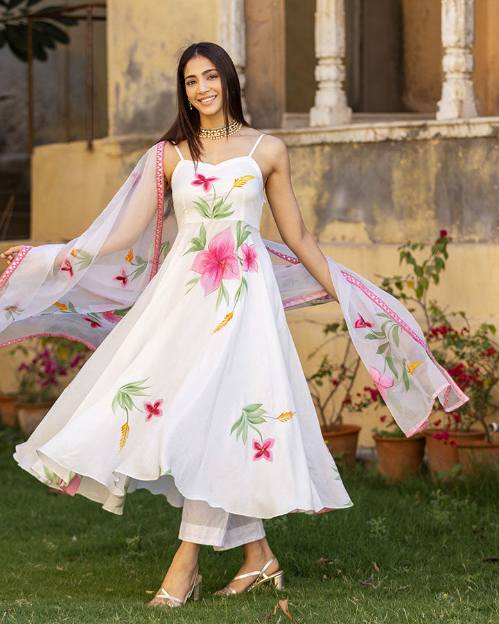 Nirvi Handpainted Suit Set