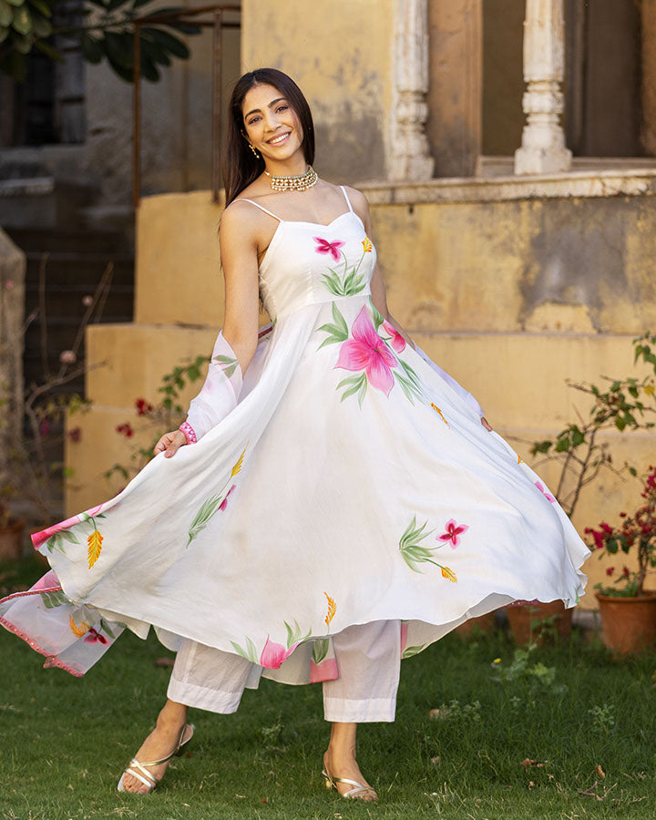 Nirvi Handpainted Suit Set