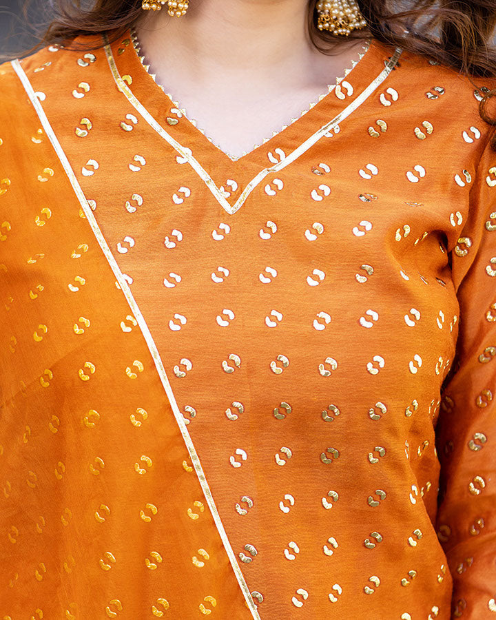 Sagrika Chanderi Suit Set