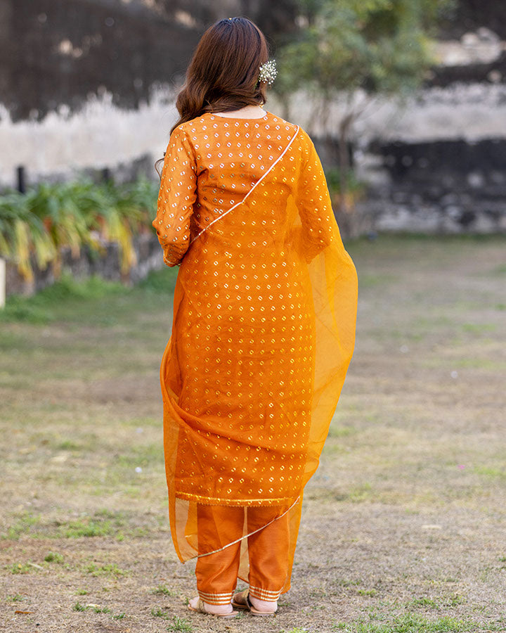 Sagrika Chanderi Suit Set