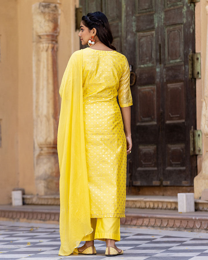 Erika Chanderi Suit Set