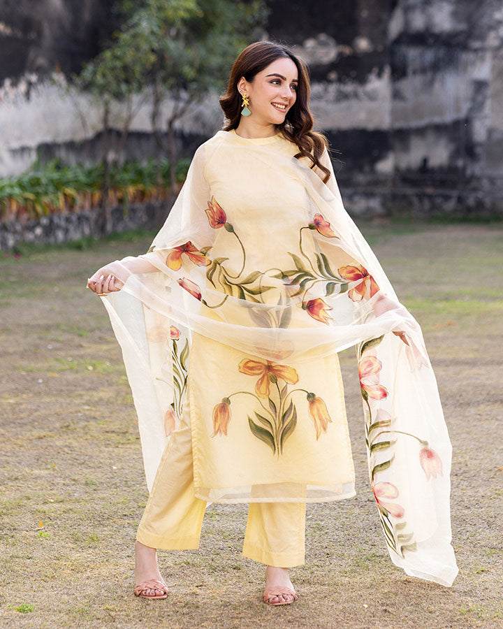 Gia Handpainted Suit Set