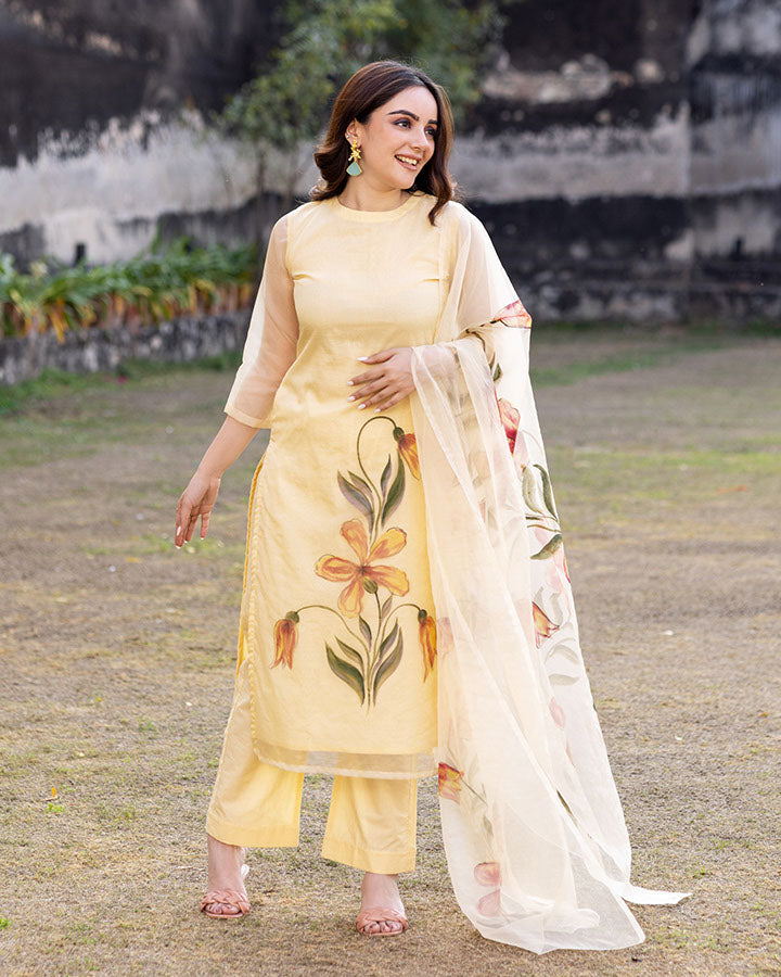 Gia Handpainted Suit Set
