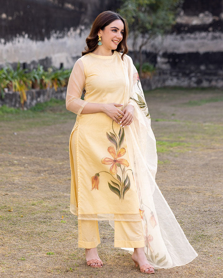 Gia Handpainted Suit Set