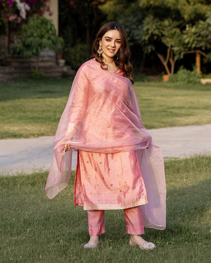 Tanisha Chanderi Suit Set