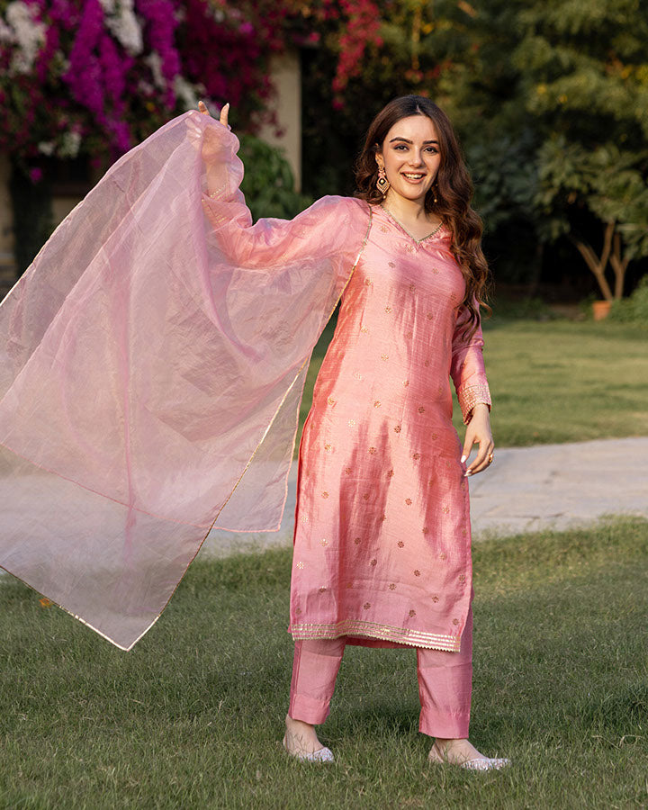 Tanisha Chanderi Suit Set