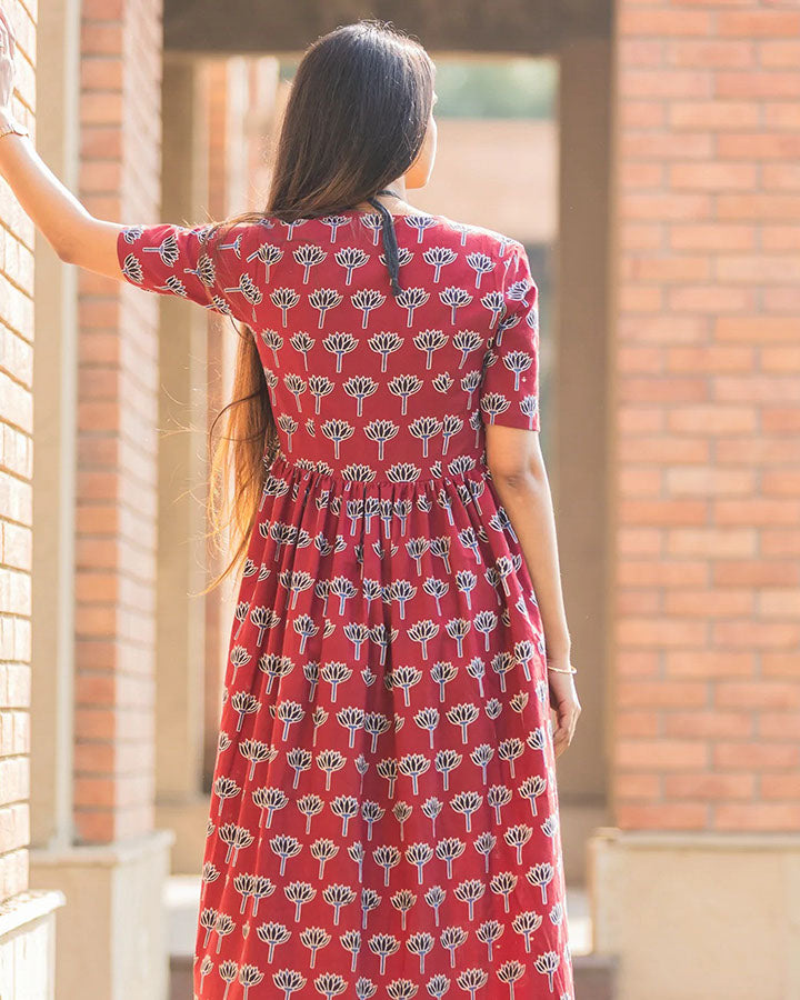 Red Lotus Dress