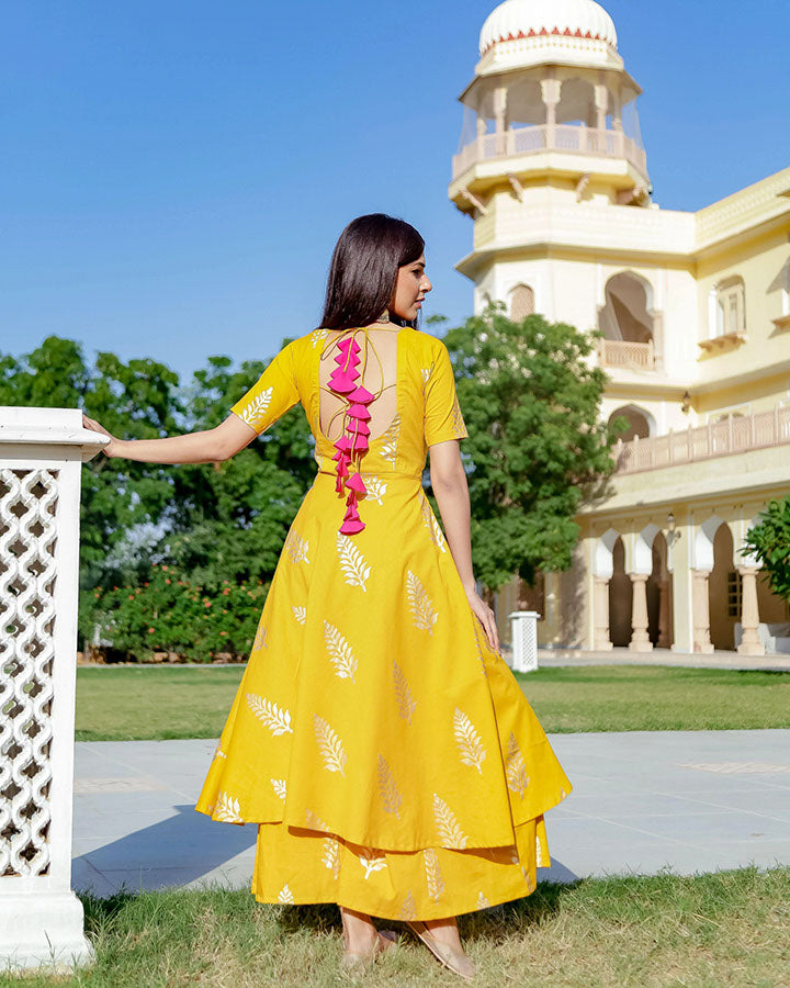 Gold Foil Suit Set