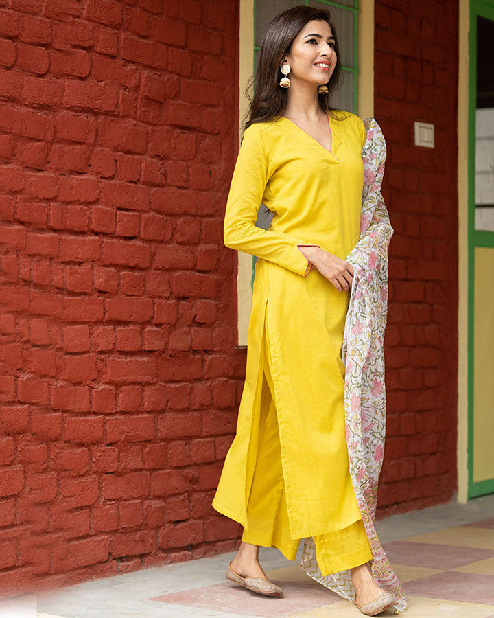 Olive Doria Dupatta Suit