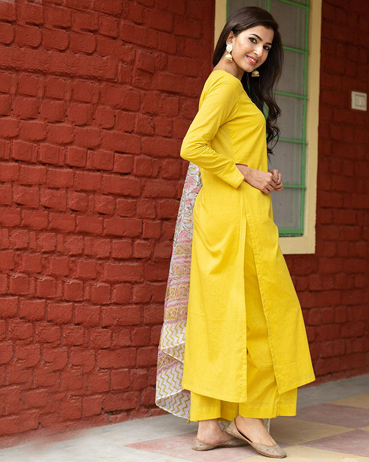 Olive Doria Dupatta Suit