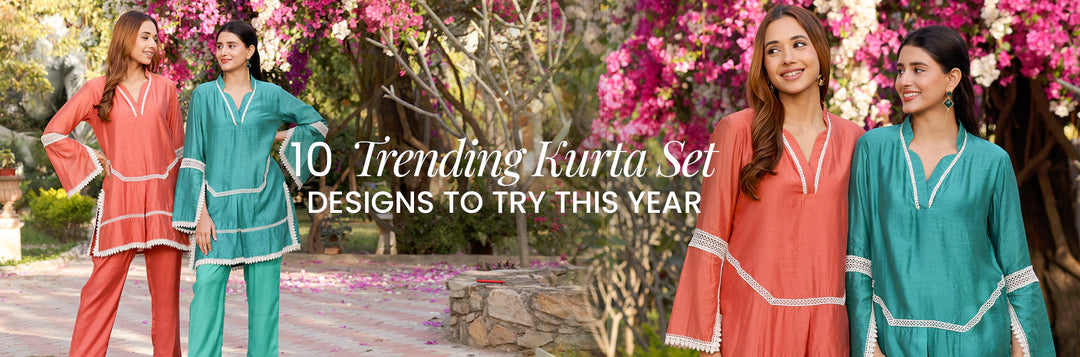 10 Trending Kurta Set Designs to Try this Year