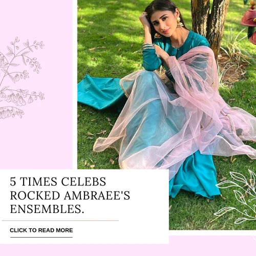 5 Times Celebs Rocked Ambraee's Ensembles.
