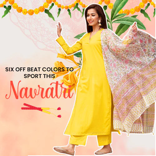 Six offbeat colours to sport this Navratri
