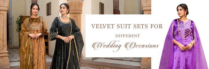 Velvet Suit Sets For Different Wedding Occasions