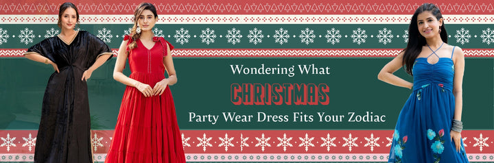 Zodiac-Inspired Christmas Party Dresses for Women