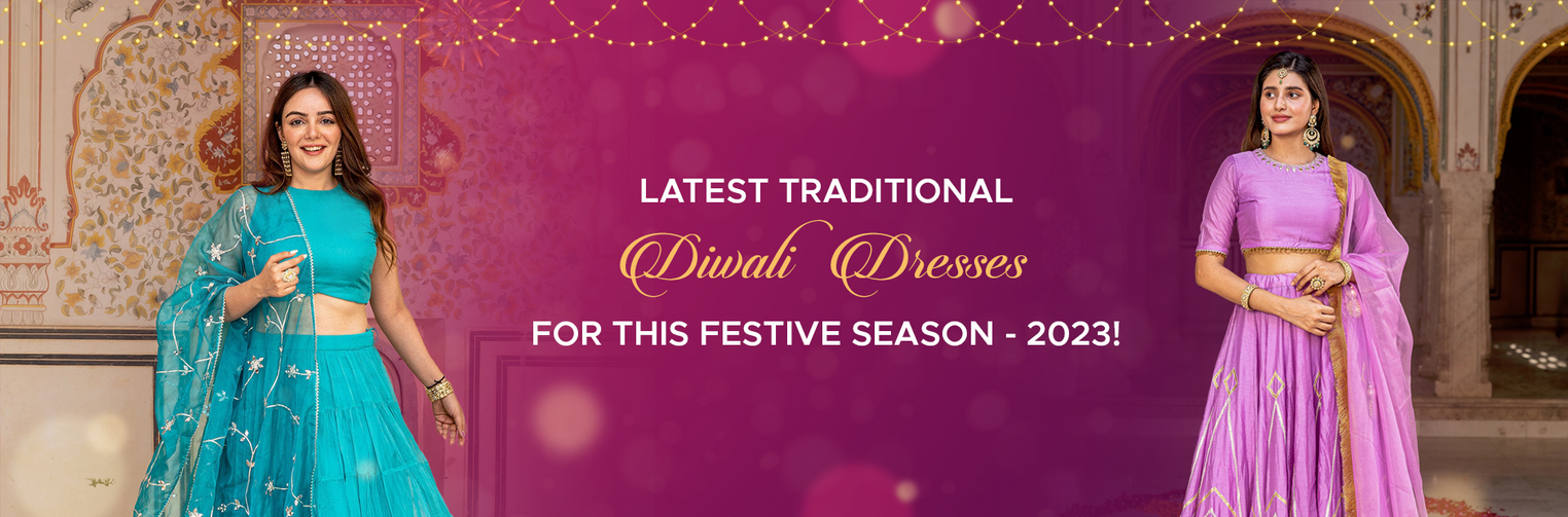 6 Amazing Diwali Outfits For Women To Glam Up Your Look – Pomcha Jaipur