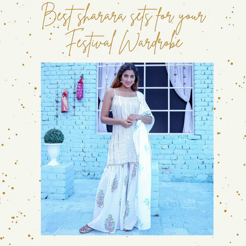 Best sharara sets for your Festival Wardrobe