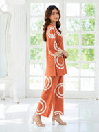 TERRACOTTA LINEN CO-ORD SET