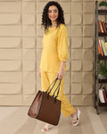 Yellow Tie-up Co-ord Set