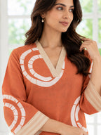 TERRACOTTA LINEN CO-ORD SET