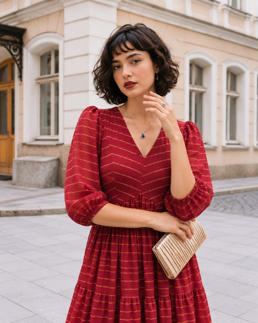 AUTUMN MAXI DRESS