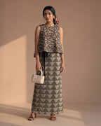 Black Geometric Co-ord