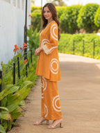 MUSTARD LINEN CO-ORD SET