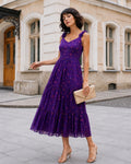 VIOLET CLOVER DRESS