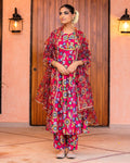 Sunflower Kalamkari Suit