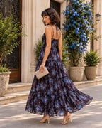 TWILIGHT FLORAL DRESS