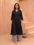 SHADOW & GRID KURTA SET