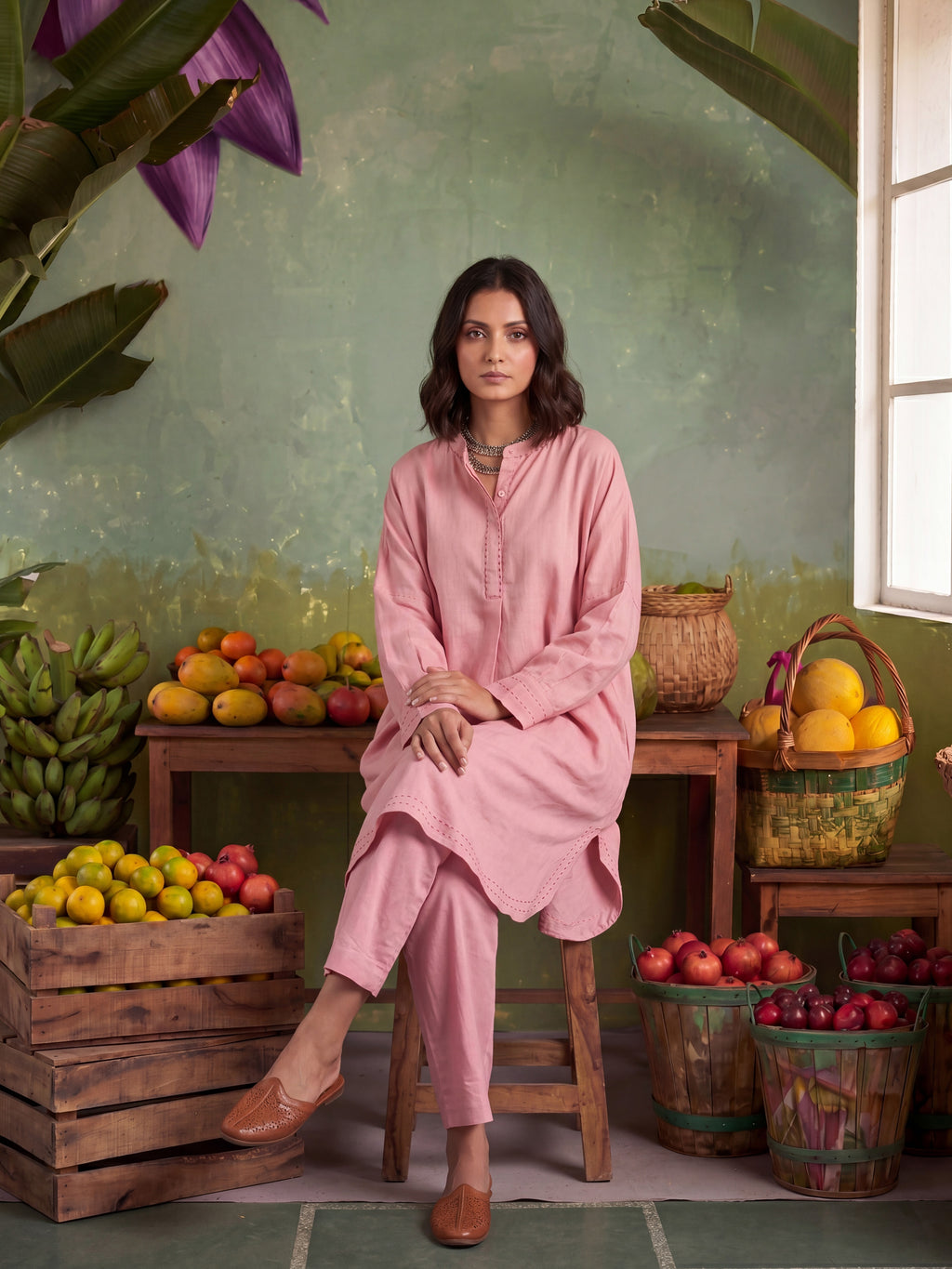 CLOUD ROSE CO-ORD SET