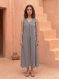 URBAN MONOCHROME MAXI DRESS