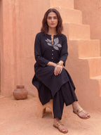 THE SHADOW CHECKMATE KURTA SET