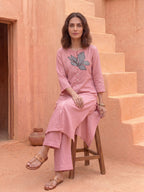 THE ROSE CHECKMATE KURTA SET