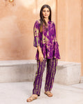 Purple Tie Dye Co-ord Set
