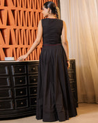 Black Mirror Work Lehenga Set